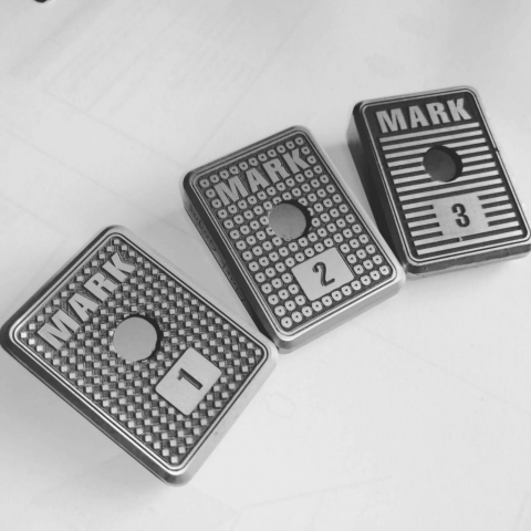 Aluminium Magazine bases Laser engraving and marking on Aluminium Magazine bases