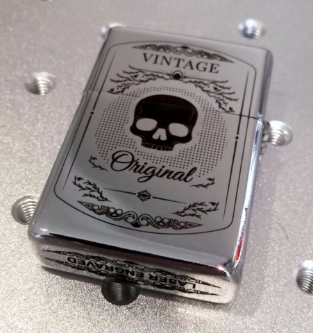 Zippo 1 Laser engraving and marking on Zippo