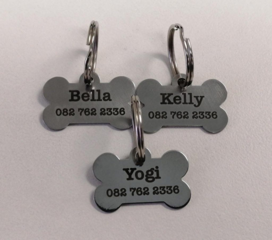 dogbones 1 Laser engraving and marking on stainless steel