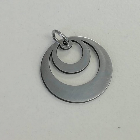 Stainless ring pendant Stainless ring pendant