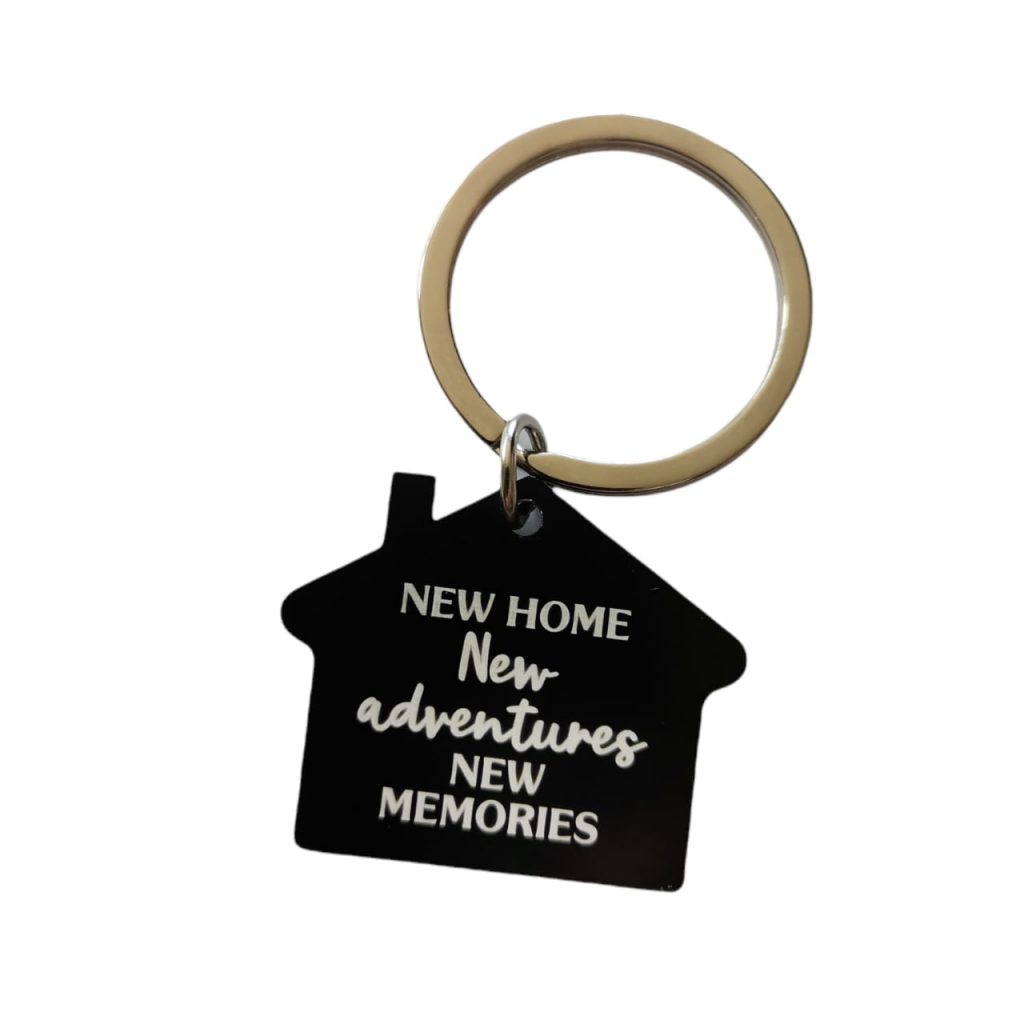 Promo house keyring Metal keyrings